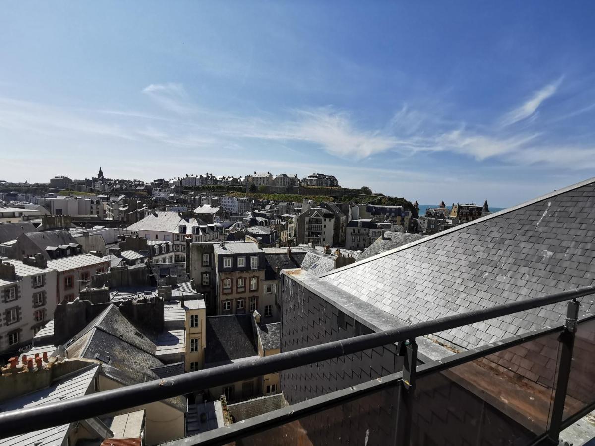 Le Balcon Des Vents Appartement Granville Buitenkant foto