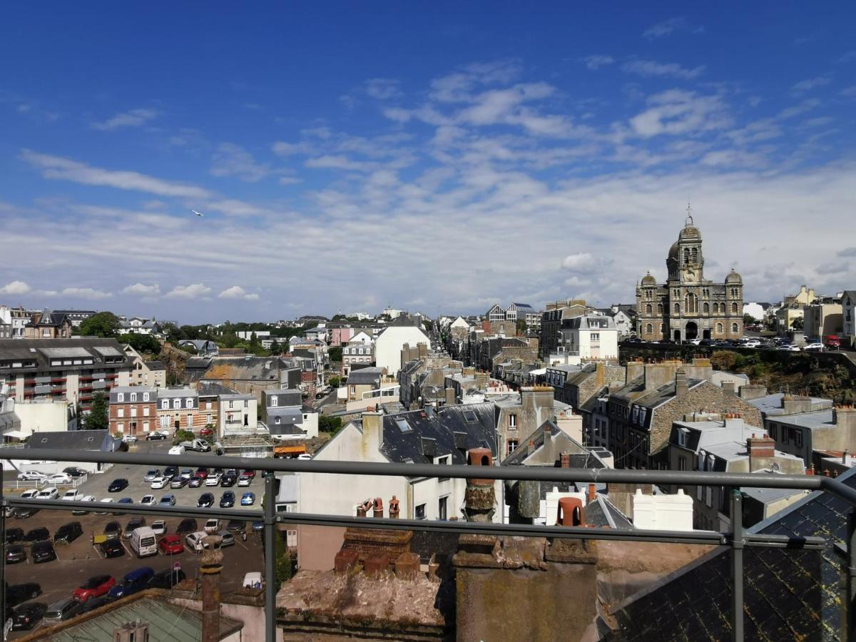 Le Balcon Des Vents Appartement Granville Buitenkant foto