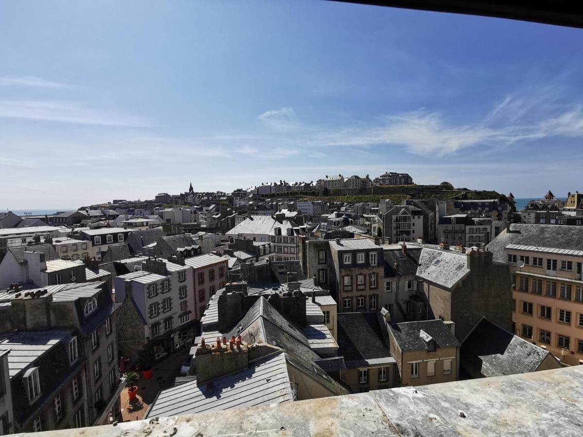 Le Balcon Des Vents Appartement Granville Buitenkant foto