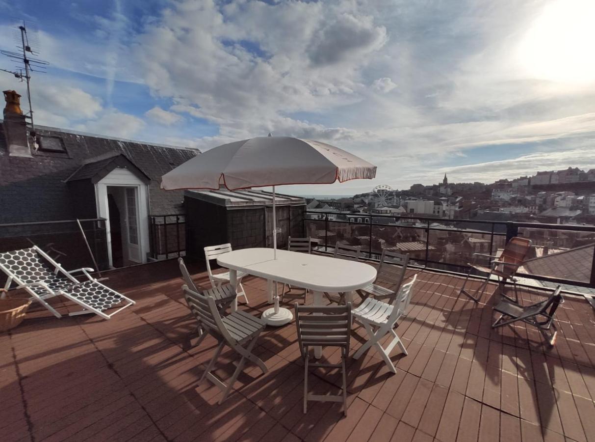 Le Balcon Des Vents Appartement Granville Buitenkant foto