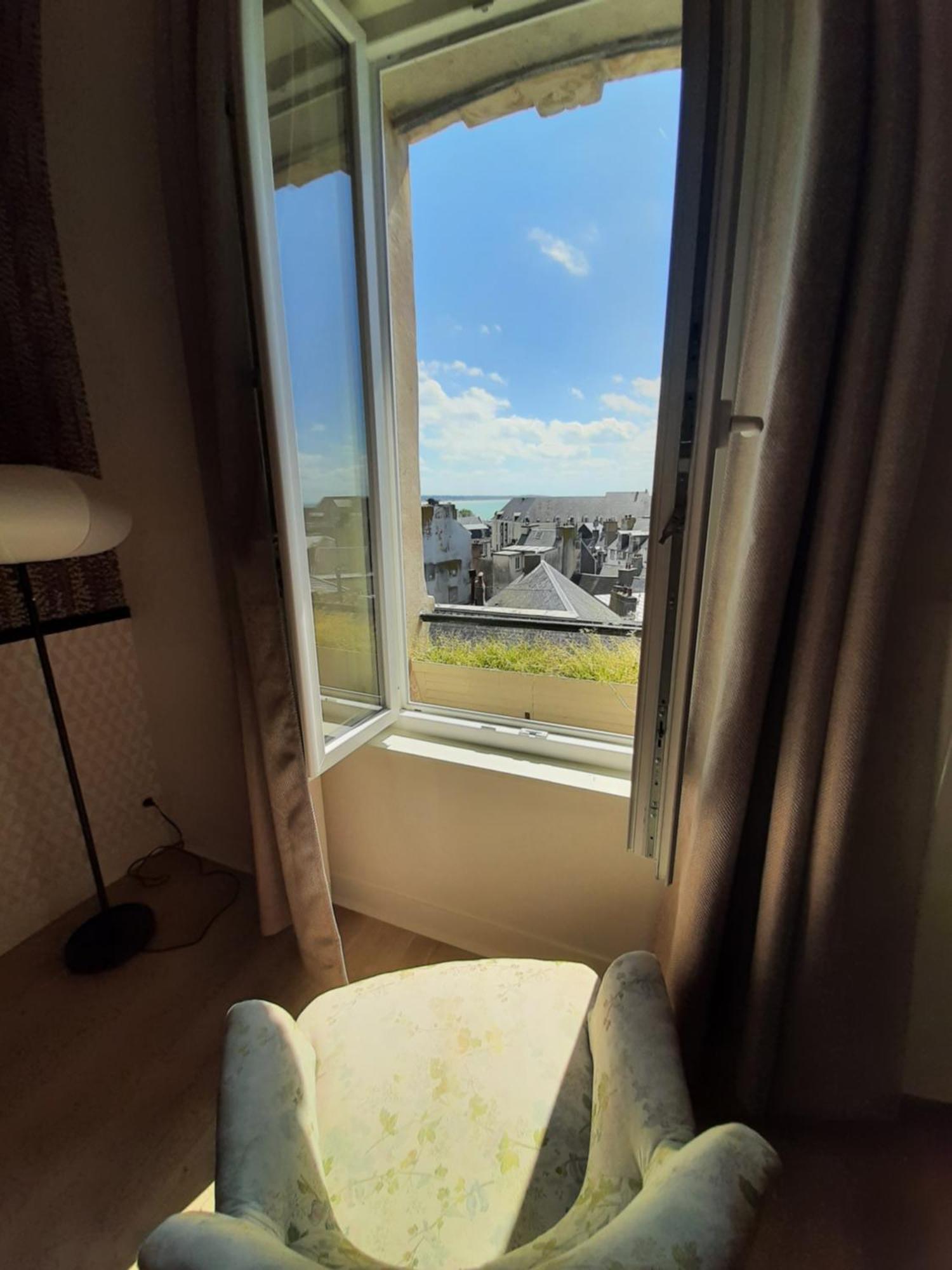 Le Balcon Des Vents Appartement Granville Buitenkant foto